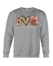 Peace Love Blacknificient Crewneck Sweatshirt tile