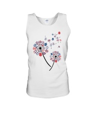 Autism Independence days Unisex Tank tile