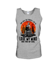 And into the forest I go Unisex Tank tile
