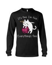 It's fine I'm fine Long Sleeve Tee tile