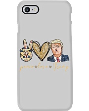 Peace love trump Phone Case tile
