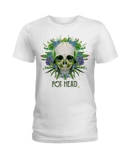 Pot head Ladies T-Shirt tile