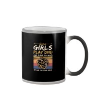 Some girls play DnD Color Changing Mug tile