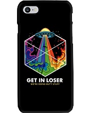 Get in loser we're doing butt stuff Phone Case tile