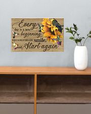 Every day is a new beginning 17x11 Poster poster-landscape-17x11-lifestyle-24