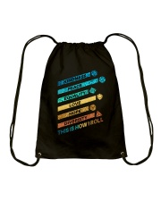This is how I roll Drawstring Bag tile