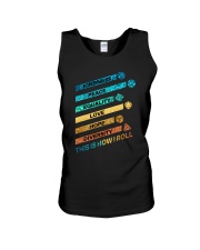 This is how I roll Unisex Tank tile