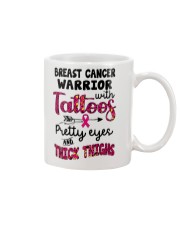 Breast cancer warrior Mug tile