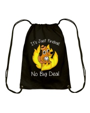 It's just fireball Drawstring Bag tile