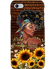 Black is beautiful Phone Case i-phone-8-case