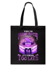 When the Dungeon Meowster smiles Tote Bag tile