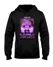 When the Dungeon Meowster smiles Hooded Sweatshirt tile