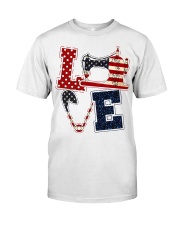 Love Independence day Classic T-Shirt tile