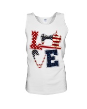 Love Independence day Unisex Tank tile
