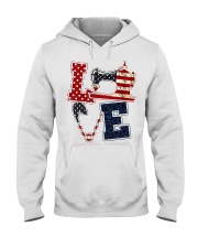 Love Independence day Hooded Sweatshirt tile