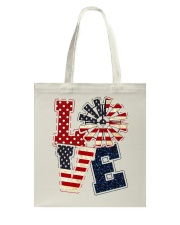 Love Independence day Tote Bag tile