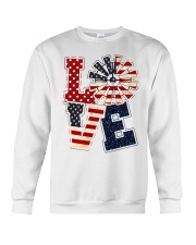 Love Independence day Crewneck Sweatshirt front