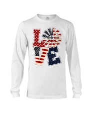 Love Independence day Long Sleeve Tee tile