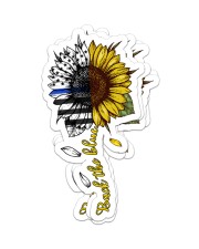 Back the blue Sticker - 4 pack (Vertical) front
