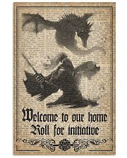 Welcome to our home 11x17 Poster front