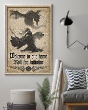 Welcome to our home 11x17 Poster lifestyle-poster-1