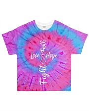 Faith Hope Love Fight All-over T-Shirt front