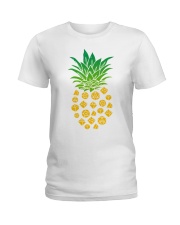 Tabletop RPG pineapple Ladies T-Shirt tile