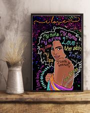 I love my curls 11x17 Poster lifestyle-poster-3