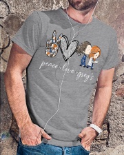 Peace love grey's Classic T-Shirt lifestyle-mens-crewneck-front-4
