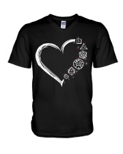 Love Tabletop RPG V-Neck T-Shirt tile