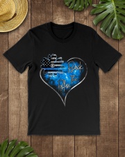 Back the blue Classic T-Shirt lifestyle-mens-crewneck-front-18