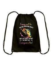 I may not be the girl Drawstring Bag tile