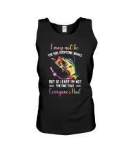 I may not be the girl Unisex Tank tile