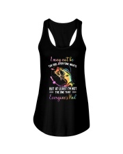 I may not be the girl Ladies Flowy Tank tile