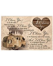 I choose you 17x11 Poster front