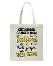 Childhood cancer mom Tote Bag tile