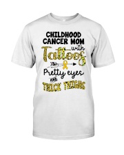 Childhood cancer mom Classic T-Shirt tile