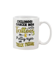 Childhood cancer mom Mug tile
