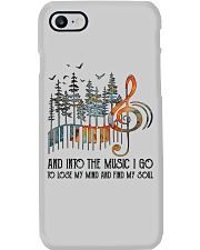And into the music I go Phone Case tile