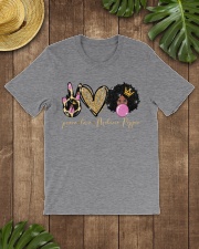Peace Love Melanin Poppin Classic T-Shirt lifestyle-mens-crewneck-front-18