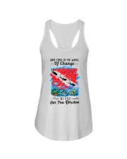 Find Our True Direction Ladies Flowy Tank tile