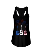 American independence day Ladies Flowy Tank tile