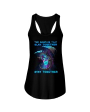 The couples that slay together Ladies Flowy Tank tile