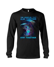 The couples that slay together Long Sleeve Tee tile