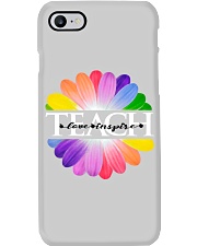 Teach love inspire Phone Case tile