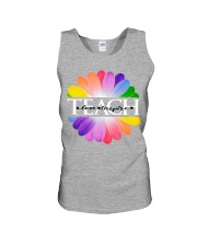 Teach love inspire Unisex Tank tile
