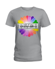 Teach love inspire Ladies T-Shirt tile