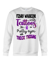 Fibro warrior Crewneck Sweatshirt front
