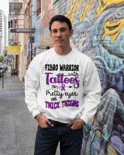 Fibro warrior Crewneck Sweatshirt lifestyle-unisex-sweatshirt-front-2