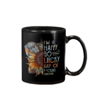I'm a happy go lucky ray Mug tile